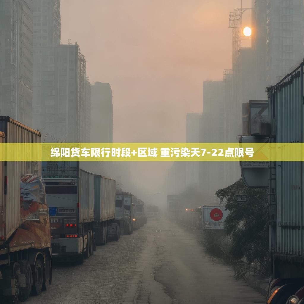 绵阳货车限行时段+区域 重污染天7-22点限号