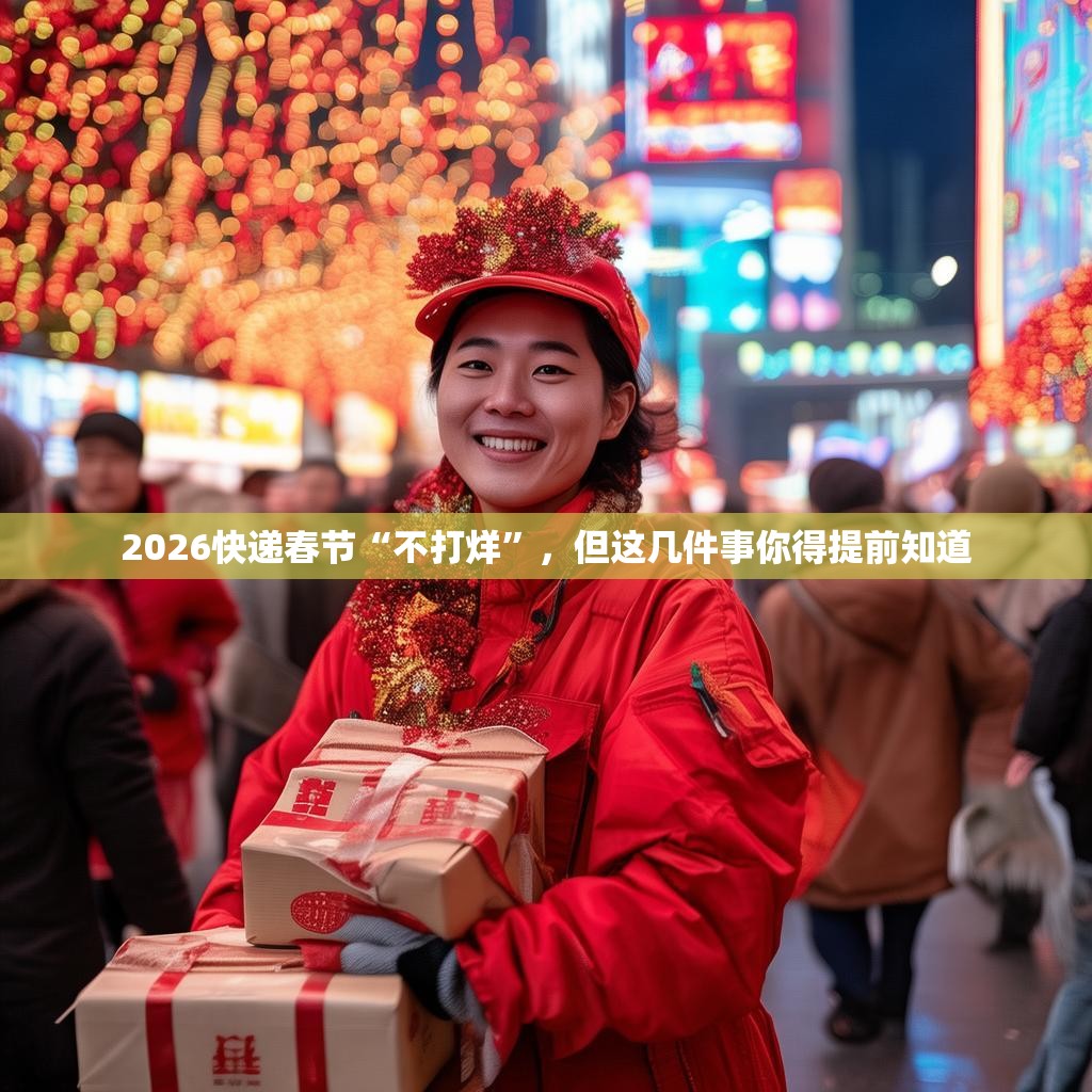 2026快递春节“不打烊”，但这几件事你得提前知道