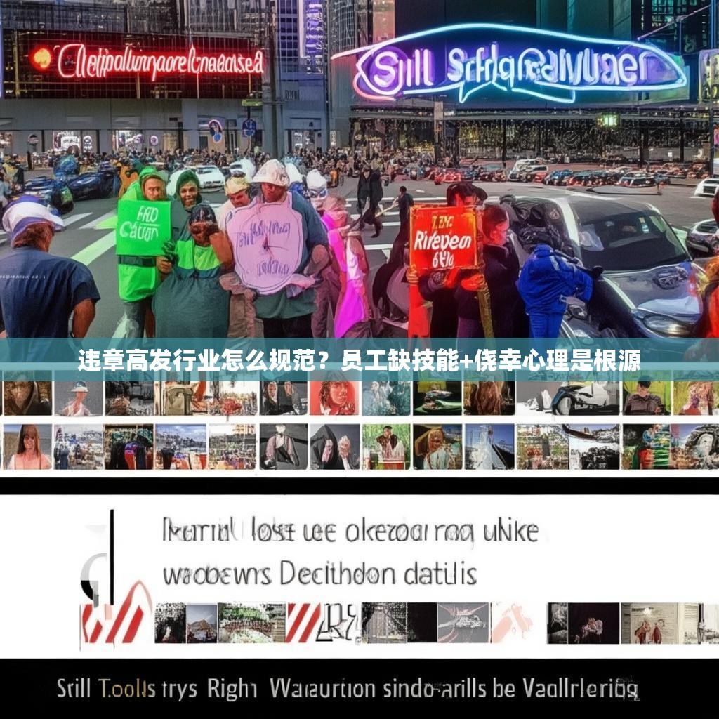 详细阅读:违章高发行业怎么规范?员工缺技能+侥幸心理是根源 违章高发行业怎么规范?员工缺技能+侥幸心理是根源
