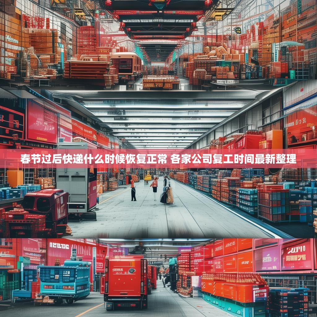 春节过后快递什么时候恢复正常 各家公司复工时间最新整理